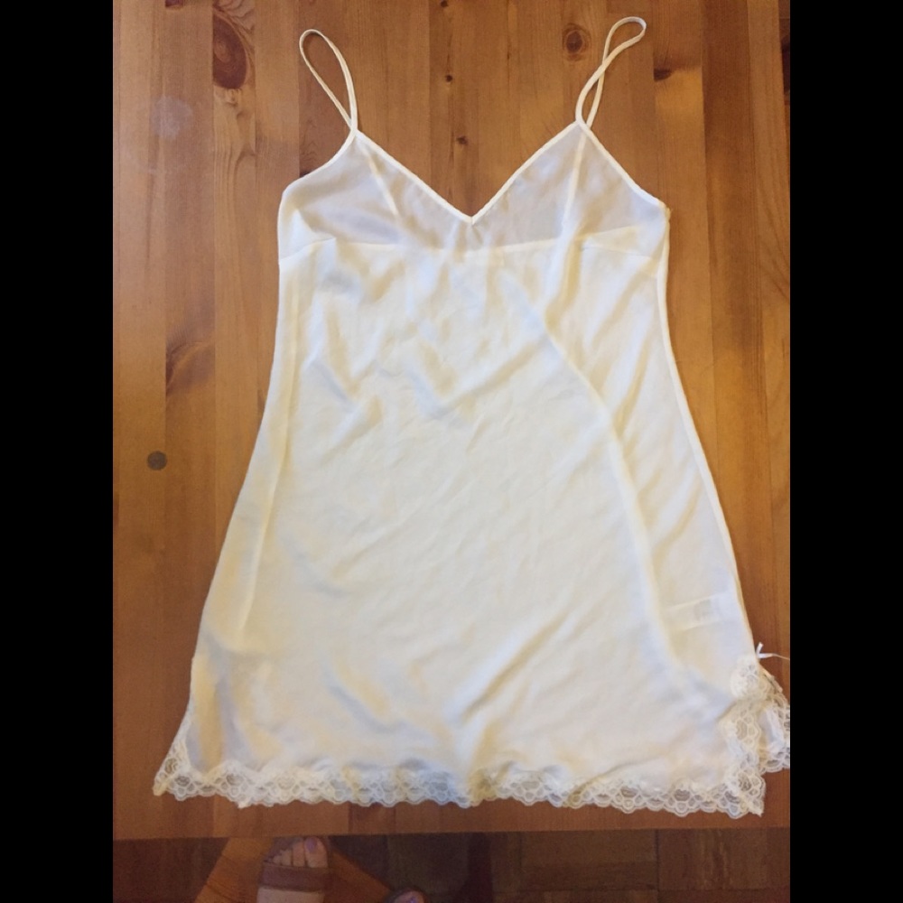 Bridal White NightGown/ Slip FROM ITALY